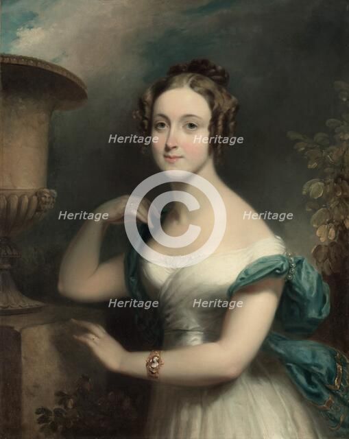 Mary Ward Betts, 1830s. Creator: Henry Inman (American, 1801-1846).