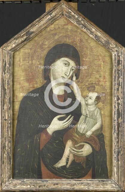 Mary with child, 1890-1920. Creator: Anon.