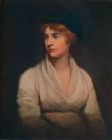 Mary Wollstonecraft c1797. Artist: John Opie