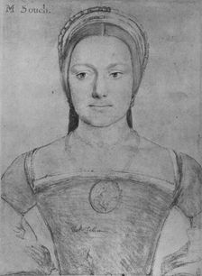 Mary Zouch c1532-1543 (1945). Artist: Hans Holbein the Younger