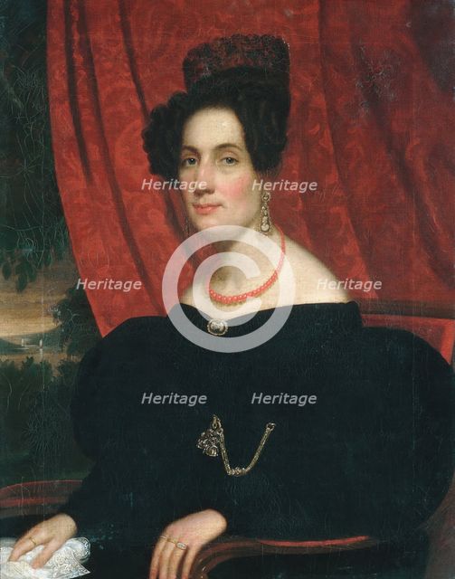 Mary Ann Garrits, 1834. Creator: Frederick R. Spencer.