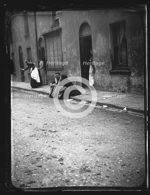 Mary Ann Street, Cardiff, 1893. Creator: William Booth.