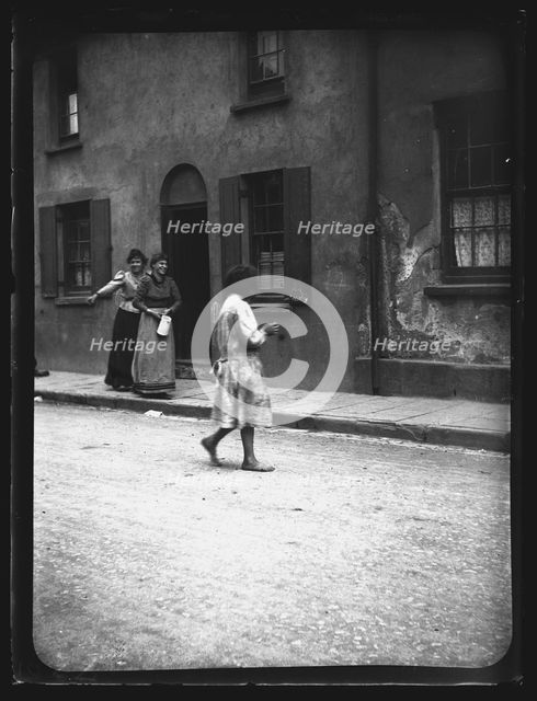 Mary Ann Street, Cardiff, 1893. Creator: William Booth.
