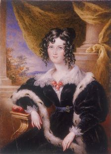 Mary Ann Paton 1831. Artist: James Warren Childe