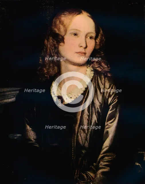 'Mary Ann, Wife of Leonard Collman', c1854. Artist: Alfred George Stevens.