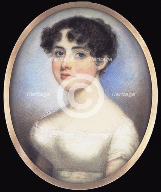 Mary Anne Clarke, née Thompson (1776-1852), c. 1810. Artist: Anonymous  
