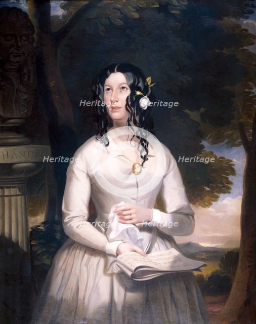 'Mary Anne Paton', 1848.   Artist: Samuel Thomas Chinn