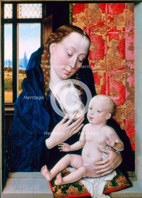 'Mary and Child', c1465. Creator: Dieric Bouts.