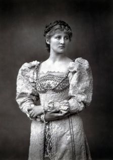 Mary Anderson (1859-1940), American stage actress, late 19th century