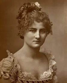 Mary Anderson, American actress, 1884