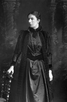 Mary Augusta Arnold (1851-1920), British novelist, 1890.Artist: W&D Downey