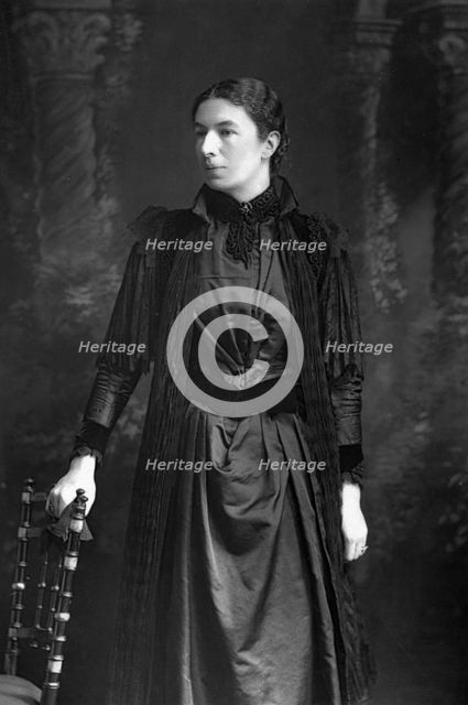 Mary Augusta Arnold (1851-1920), British novelist, 1890.Artist: W&D Downey