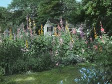 Mary Ball Washington house, 1200 Charles Street, Fredericksburg, Virginia, 1927. Creator: Frances Benjamin Johnston