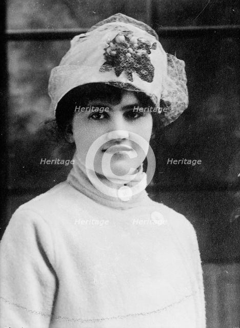 Mary Beadle, 1917. Creator: Unknown.
