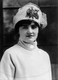 Mary Beadle, 1917. Creator: Unknown