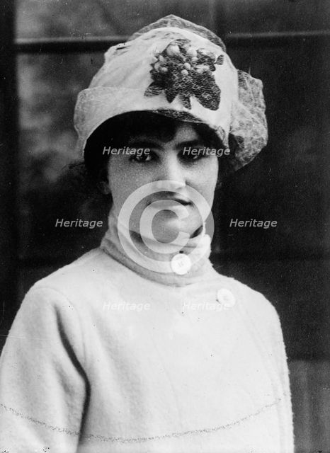 Mary Beadle, 1917. Creator: Unknown.