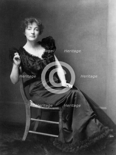 Mary Berri Chapman Hansbrough, c1898. Creator: Frances Benjamin Johnston.