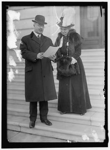 Mary Boyle O'Reilly, writer, lecturer on sociology, 1913. Creator: Harris & Ewing