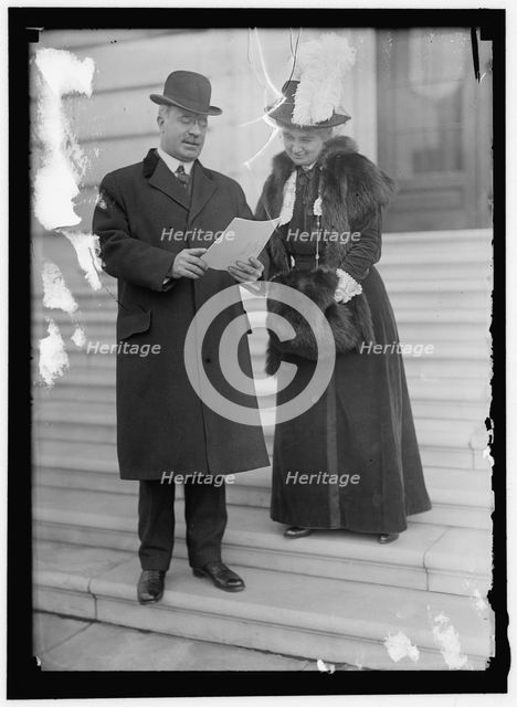 Mary Boyle O'Reilly, writer, lecturer on sociology, 1913. Creator: Harris & Ewing.