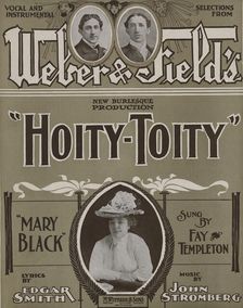 Mary Black 1901. Creator: Unknown