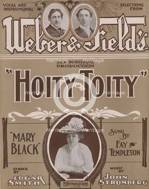 'Mary Black', 1901. Creator: Unknown.