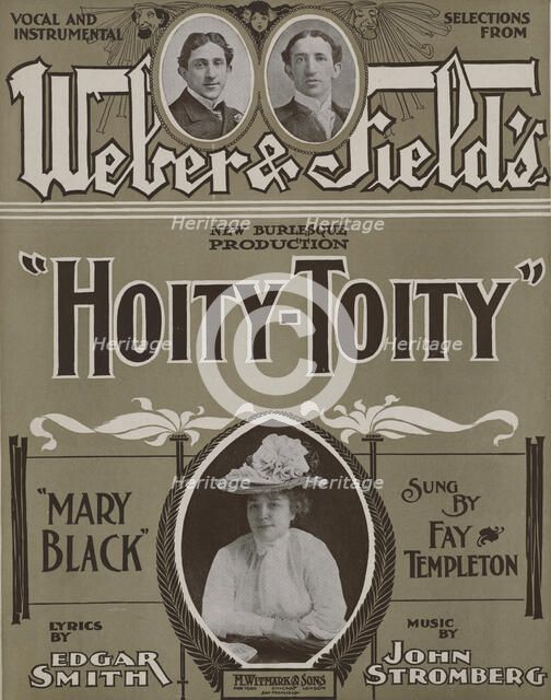 'Mary Black', 1901. Creator: Unknown.