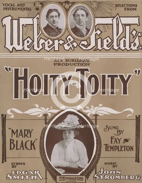 'Mary Black', 1901. Creator: Unknown.