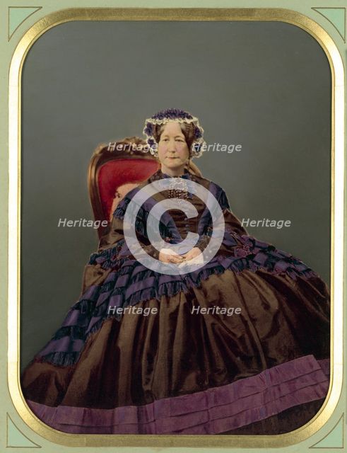 Mary Carrick Riggs, Dresden, 1857. Creator: Unknown.