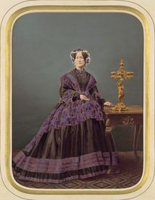 Mary Carrick Riggs, Dresden, 1857. Creator: Unknown