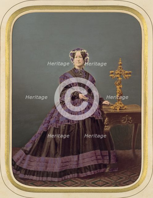 Mary Carrick Riggs, Dresden, 1857. Creator: Unknown.