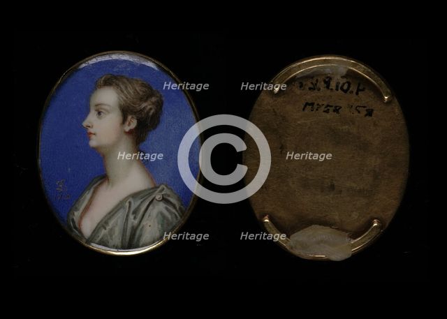 Mary Churchill, Duchess of Montague, 1720. Creator: Bernard Lens.