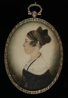 Mary Comstock Alfay (?), ca. 1835. Creator: Unknown