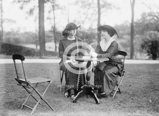 Mary Condon & Mrs. T. Woodruff, between c1910 and c1915. Creator: Bain News Service.