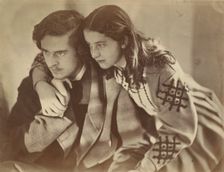 Mary Constable and Her Brother, 1866. Creator: Oscar Gustav Rejlander