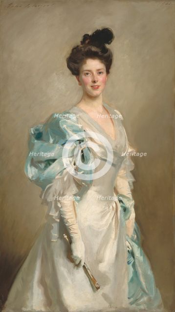 Mary Crowninshield Endicott Chamberlain (Mrs. Joseph Chamberlain), 1902. Creator: John Singer Sargent.