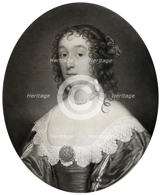 Mary Cromwell, Countess Fauconberg, third daughter of Oliver Cromwell, 17th century, (1899). Artist: Unknown