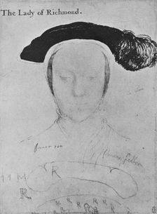 Mary, Duchess of Richmond and Somerset c1532-1533 (1945). Artist: Hans Holbein the Younger