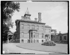 Mary E. Fletcher Free Hospital, Burlington, Vt., between 1900 and 1907. Creator: Unknown