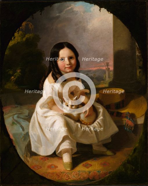 Mary Elizabeth Francis, the Artist's Daughter, ca. 1840. Creator: John F. Francis.