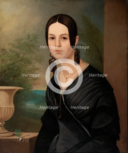 Mary Ellen Stonestreet Hoffar, ca. 1840. Creator: James Alexander Simpson.