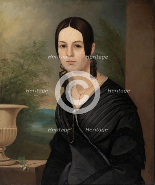 Mary Ellen Stonestreet Hoffar, ca. 1840. Creator: James Alexander Simpson.