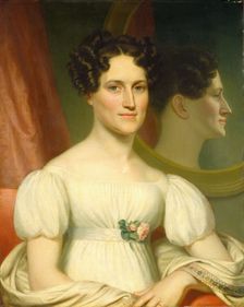 Mary Ellis Bell (Mrs. Isaac Bell), c. 1827. Creator: John Vanderlyn