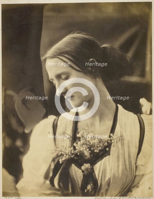 Mary Fisher, 1867/67. Creator: Julia Margaret Cameron.