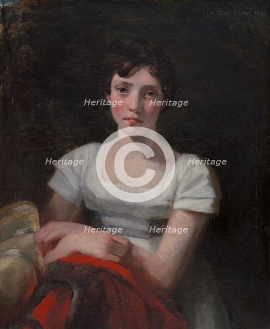 Mary Freer, 1809. Creator: John Constable.