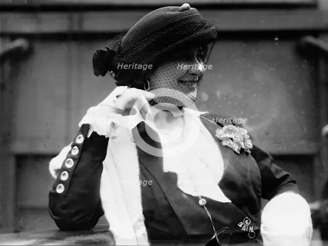 Mary Garden, 1913. Creator: Bain News Service.