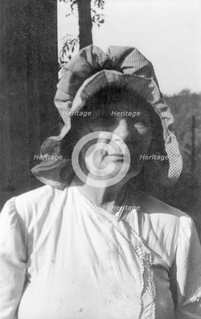 Mary Gibson, Marion, McDowell County, North Carolina, USA, 1916-1918. Artist: Cecil Sharp