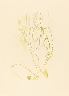 Mary Hamilton, 1893. Creator: Henri de Toulouse-Lautrec
