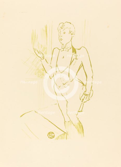Mary Hamilton, 1893. Creator: Henri de Toulouse-Lautrec.