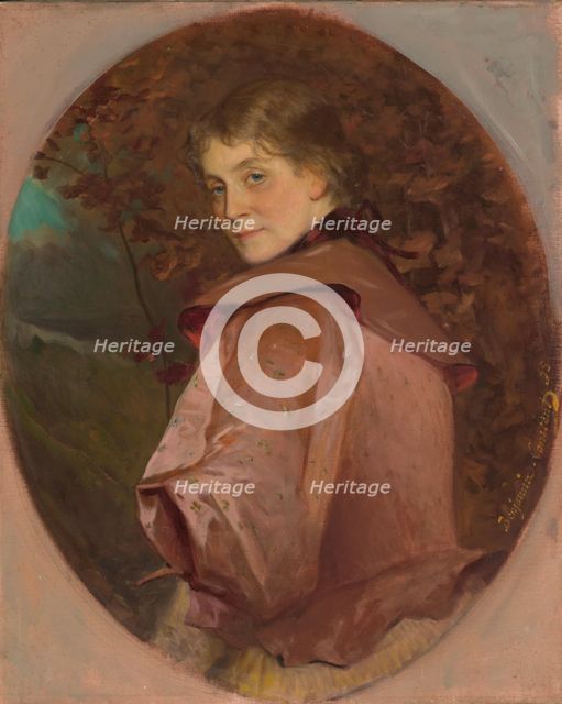 Mary Henderson, 1895. Creator: Jean Joseph Benjamin Constant.