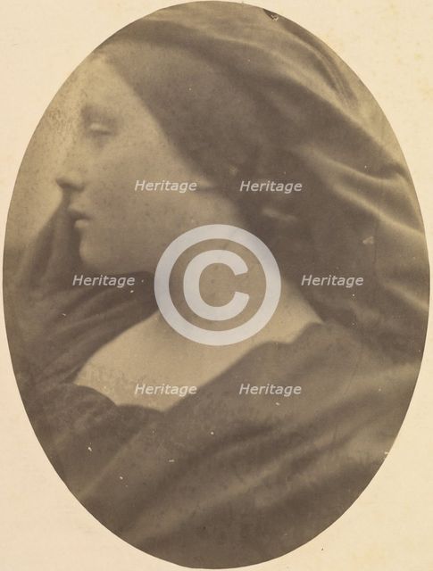 [Mary Hillier], ca. 1864-66. Creator: Julia Margaret Cameron.